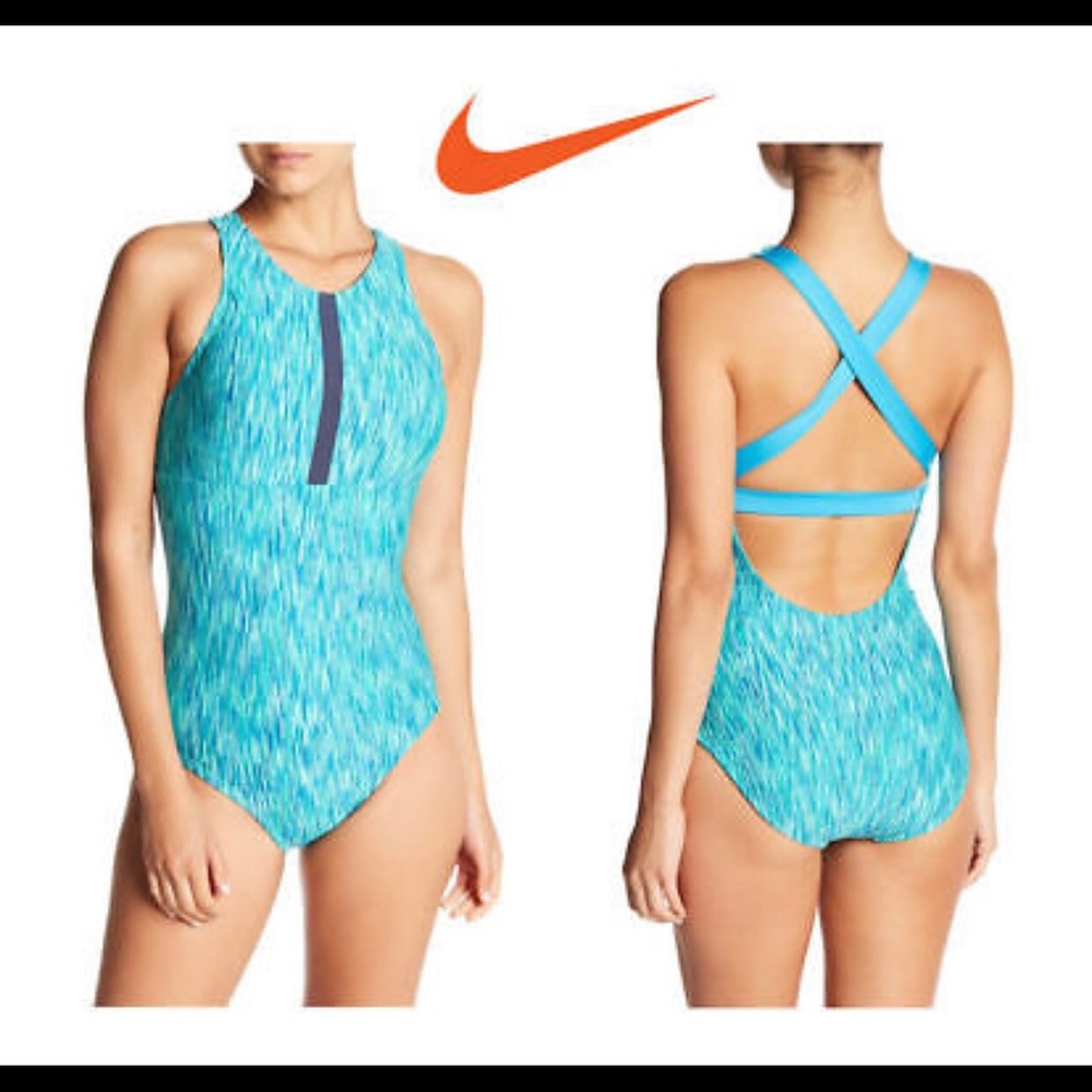 Nike Turquoise Swimsuit